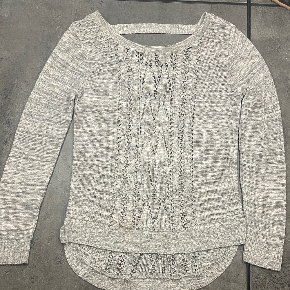 Briley Pointelle Detail Pullover